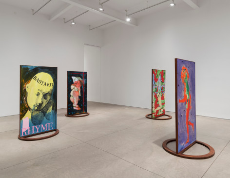 Olivia van Kuiken,&nbsp;Bastard Rhyme, Matthew Brown, New York, 2025. Installation view., (Photo: Charles Benton)