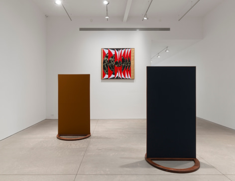 Olivia van Kuiken,&nbsp;Bastard Rhyme, Matthew Brown, New York, 2025. Installation view., (Photo: Charles Benton)