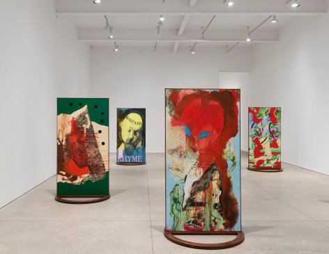Olivia van Kuiken,&nbsp;Bastard Rhyme, Matthew Brown, New York, 2025. Installation view., (Photo: Charles Benton)