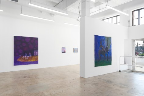 Katherine Bradford &amp;amp; Sedrick Chisom,&nbsp;Angels to Some, Demons to Others, Matthew Brown, Los Angeles,&nbsp;2022., Installation view.