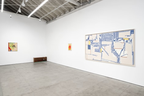 Molly Rose Lieberman,&nbsp;My paradise,&nbsp;Matthew Brown, Los Angeles, 2024. Installation view., (Photo: Paul Salveson)