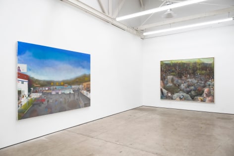 Michael Alvarez, Good Looking Out, 2022., Installation view
