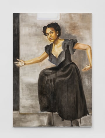 Iris Kensmil Genelva in Black Dress, 2018