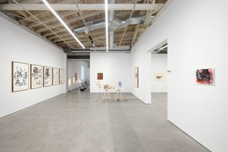 Uri Aran, House, Matthew Brown, Los Angeles, 2024. Installation view., (Photo: Paul Salveson)