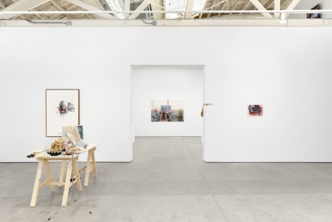 Uri Aran, House, Matthew Brown, Los Angeles, 2024. Installation view., (Photo: Paul Salveson)