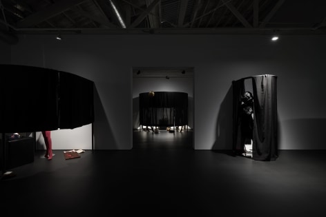 Omari Douglin,&nbsp;boutique O,&nbsp;2024. Installation view.&nbsp;