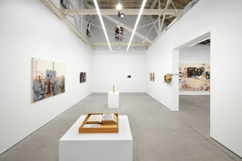 Uri Aran, House, Matthew Brown, Los Angeles, 2024. Installation view., (Photo: Paul Salveson)