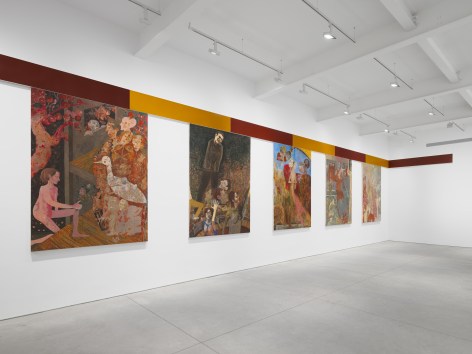 TARWUK,&nbsp;Good night, Ernst Toller!,&nbsp;Matthew Brown, New York. Installation view (Photo: Stefany Lazar).&nbsp;