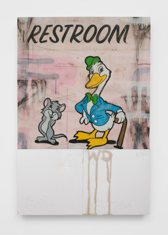 Alfonso Gonzalez Jr, Wise duck and the rat, 2021
