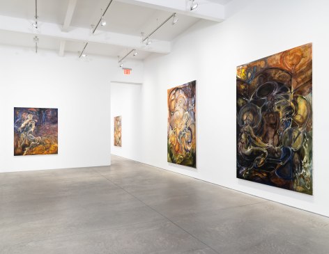 Blair Whiteford,&nbsp;Garden of Infinite Foundation,&nbsp;Matthew Brown, New York, 2024. Installation view., (Photo: Jason Mandella)