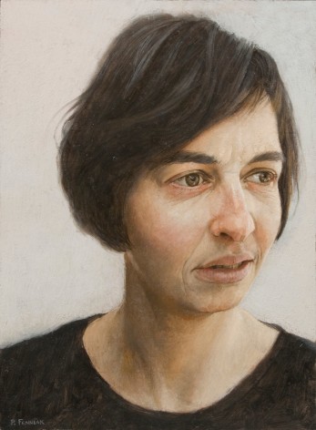 paul fenniak, Head Study - Carolyn, 1994, oil on canvas, 11 1/2 x 8 1/2 inches