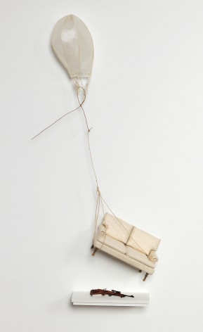 Cyb&egrave;le Young, It Hadn't Occurred to Me, 2009, Japanese paper construction, 21 X 17 inches