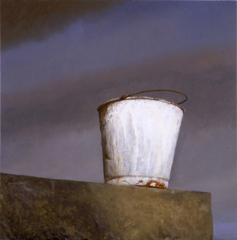 Bo Bartlett, Painter's Bucket, 2007, oil on panel, 23 3/4 x 23 3/4 inches
