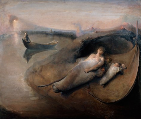 Odd Nerdrum, Early Morning, oil on canvas, 69 1/8 x 81 1/8 inches