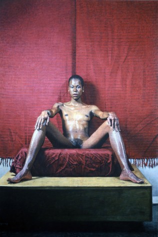 Bernardo Siciliano, Janelle (SOLD), 2008, oil on canvas, 90 3/4 x 60 1/2 inches