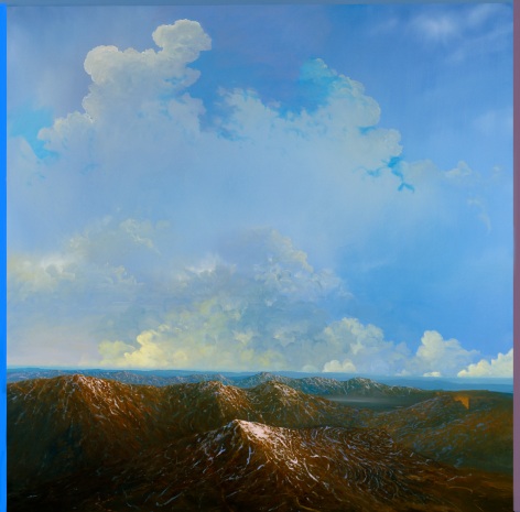 Tula Telfair, Perception Becomes Action, 2008, oil on canvas, 60 x 60 inches