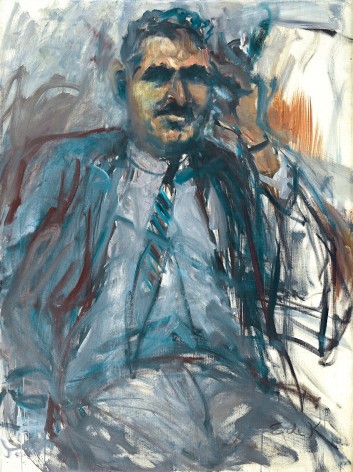 Elaine de Kooning, Harold Rosenberg #2, 1967 oil on canvas 48 1/4 x 36 inches