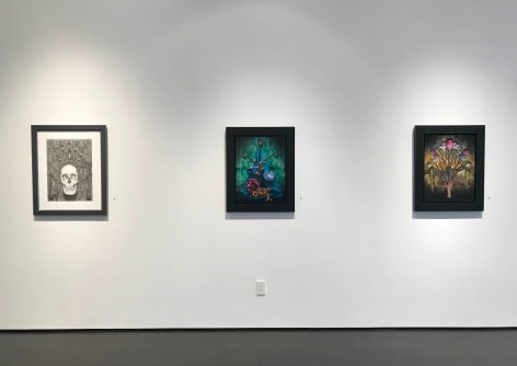 installation photo: Maria Tomasula: All the Breath We Can Hold, Forum Gallery, New York, NY, March 3 - April 7, 2018
