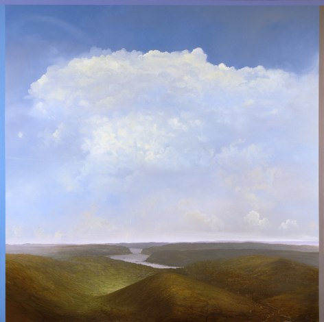 Tula Telfair, The Convergence of Context and Memory (SOLD), 2007, oil on canvas, 60 x 60 inches