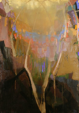 Brian Rutenberg, Tidesong 4 (SOLD), 2008, oil on linen, 36 x 25 inches