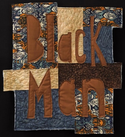 Michael Thorpe, Untitled, 2020, batik fabric, 20 x 16 inches