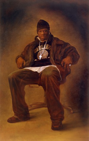 Alex Melamid, 50 Cent, 2005, oil on canvas, 82 x 52 inches