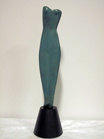 Alexander Archipenko, Hollywood Torso, 1936, bronze, 34 5/8 h x 8 1/4 x w 8 1/4 d inches, edition 6/6, lifetime cast, post humous finish, inscribed &ldquo;Archipenko 1936 6/6&rdquo;, Frances Archipenko Gray Collection