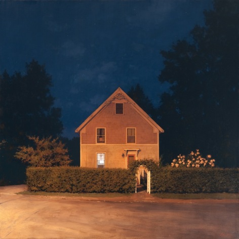 Linden Frederick Gate (SOLD), 2009, oil on linen, 40 x 40 inches