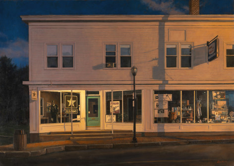 Linden Frederick, Recruit, 2022, oil on linen, 30 x 42 inches