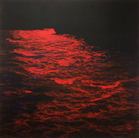 Craig McPherson, Ocean Terminal, 2006, mezzotint (second state), 29 1/2 x  29 3/4 inches, Edition of 50