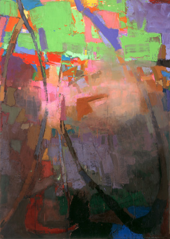 Pale Deep, 2007-8, oil on linen, 79 x 56 inches