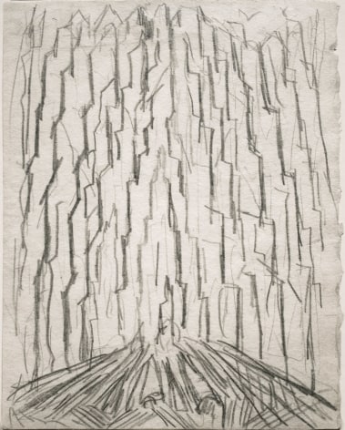 Abraham Walkowitz City Abstraction I, c.1911, pencil on paper, 9 x 7 inches