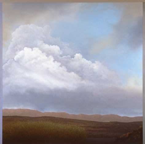 Tula Telfair, The Shifting Boundaries of Space (SOLD), 2007, oil on canvas, 60 x 60 inches
