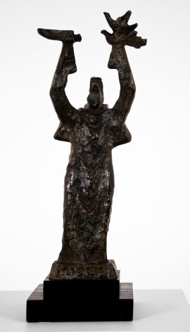 Chaim Gross, Study for Isaiah, 1976, bronze, 16 inches in height, Edition 1/6