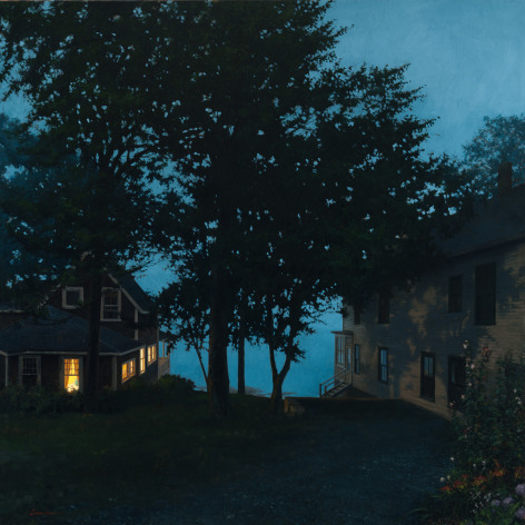 Linden Frederick Right of Way (SOLD), 2010, oil on linen, 40 x 40 inches