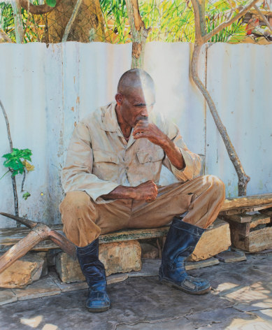 Rance Jones Juni, 2023 watercolor on paper 21 x 17 inches