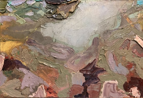 Brian Rutenberg Algonquin Study, 2000 oil on canvas 8 1/2 x 12 inches