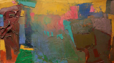 Little Tide 10 , 2007 oil on linen 11 x 20 inches