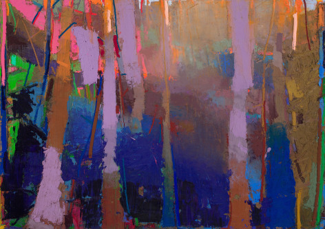 Brian Rutenberg Garden, 2018-19 oil on linen 44 x 62 inches