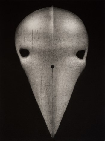 Alan Magee, Pen II, 2020, monotype with watercolor and black pencil, 24 x 18 inches