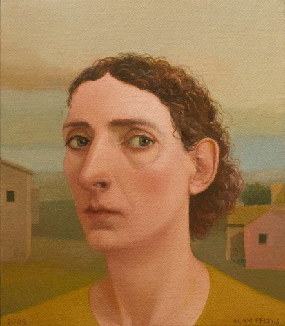 alan feltus, Talia, 2009, oil on canvas, 13 3/4 x 11 3/4 inches