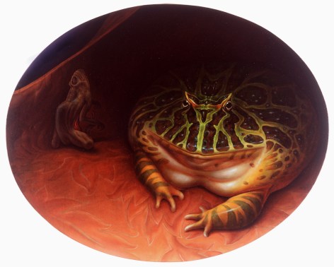Wade Schuman, Avarice, 1994, oil on linen, 31 x 38 1/2 inches
