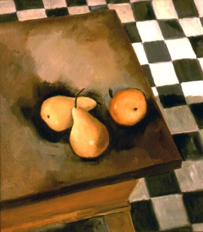 Ralston Crawford, Still Life on Dough Table, 1932, oil on canvas, 20 x 18 inches