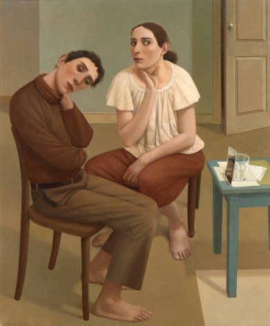alan feltus, The Best of Times, 2007, oil on canvas, 47 1/4 x 39 1/4 inches