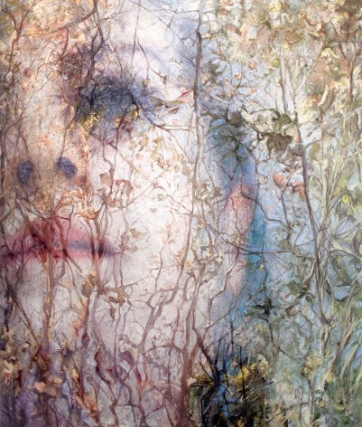 alyssa monks, Deference, 2015, oil on linen, 66 x 56 inches