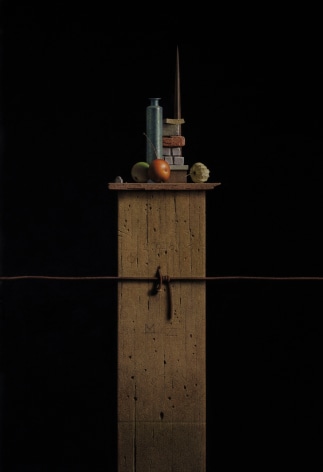 G. Daniel Massad, Over the Line, 2011, pastel on paper, 21 x 14 1/2 inches