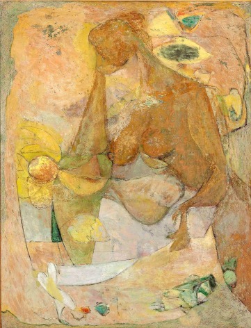 arshile gorky, Mother and Child, 1937, oil on canvas, 47 x 36 inches