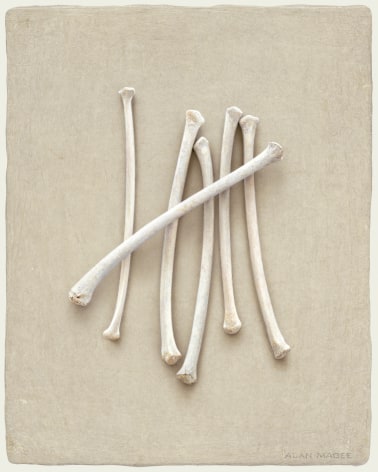 Alan Magee, Winter Count, 2016, acrylic on panel, 10 x 8 inches