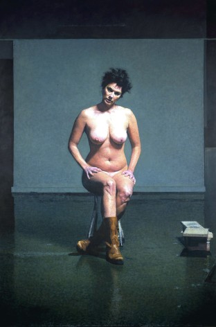 Bernardo Siciliano, Jackie (SOLD), 2008, oil on canvas, 100 3/4 x 67 1/2 inches