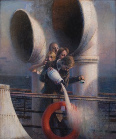 Paul Fenniak, Offshore, 2011, oil on canvas, 72 x 60 x 2 inches